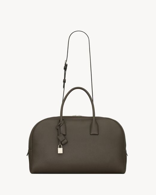 Saint Laurent Brown Bowling Small Travel Bag for men