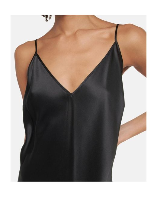 Joseph Black Clea Spaghetti Strap Dress