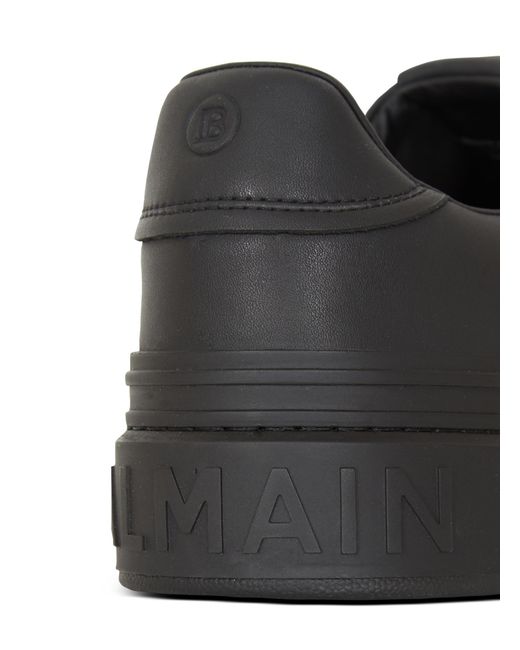 Balmain Black B-Court Trainers for men