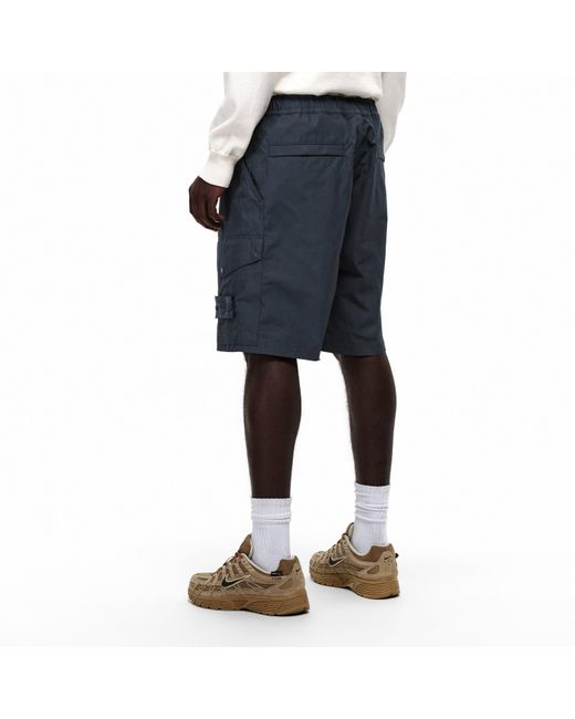 Stone Island Blue Versatile Windproof Waterproof Shorts for men