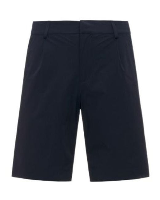 K-Way Blue Tailored Bermuda Shorts for men