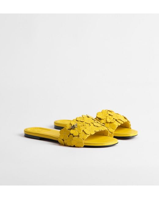 Dior Yellow Bloom Slide