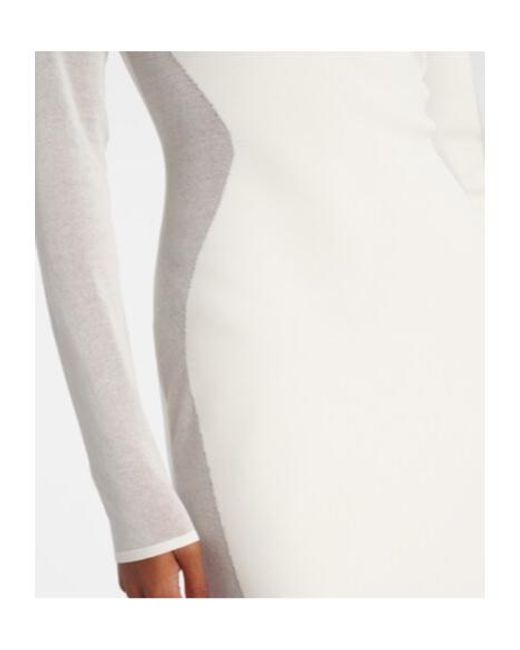 Stella McCartney White Miracle Panelled Maxi Dress