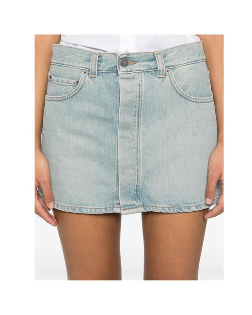Haikure Blue Maudie Denim Skirt
