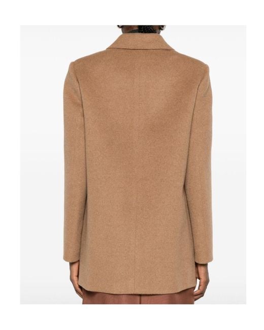 Blazé Milano Brown Double-Breasted Blazer