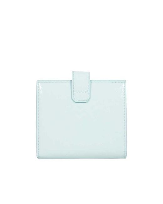 Givenchy Blue Logo Double-Folded Wallet