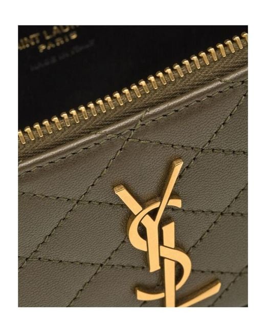 Saint Laurent White Gaby Vanity Bag