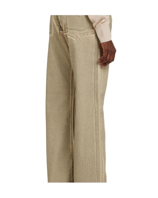 Acne Natural Comfortable Versatile Loose-Fit Jeans