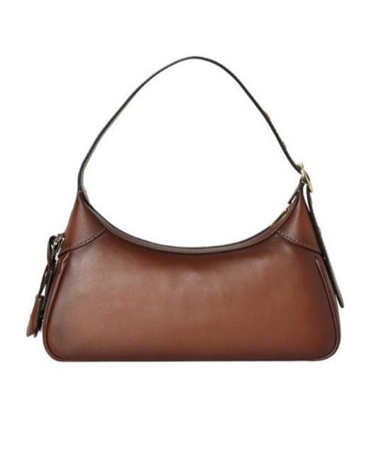 COACH Brown Ella Shoulder Bag