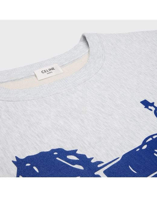 Céline White Sweatshirt for men