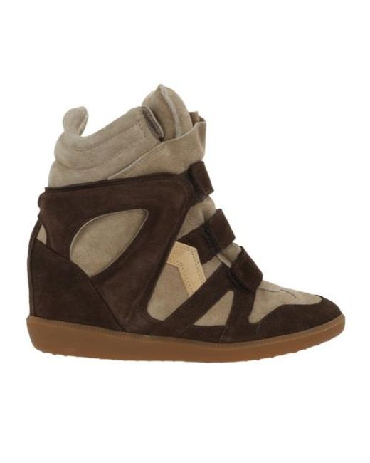 Isabel Marant Brown Bekett Sneakers