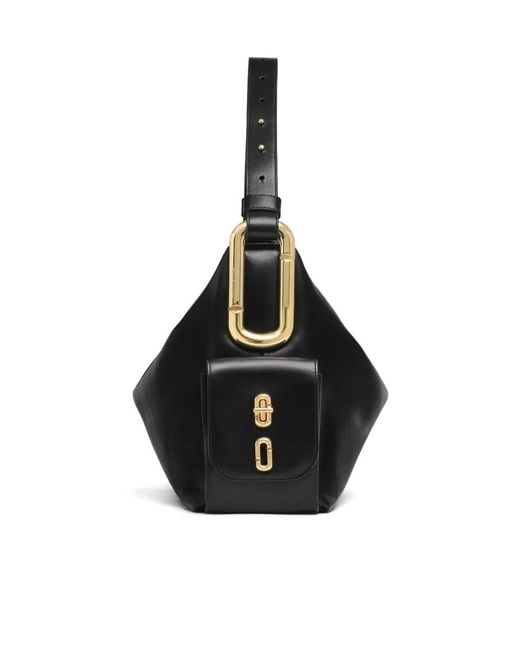 Marc Jacobs Black Scene Large Shoulder Bag