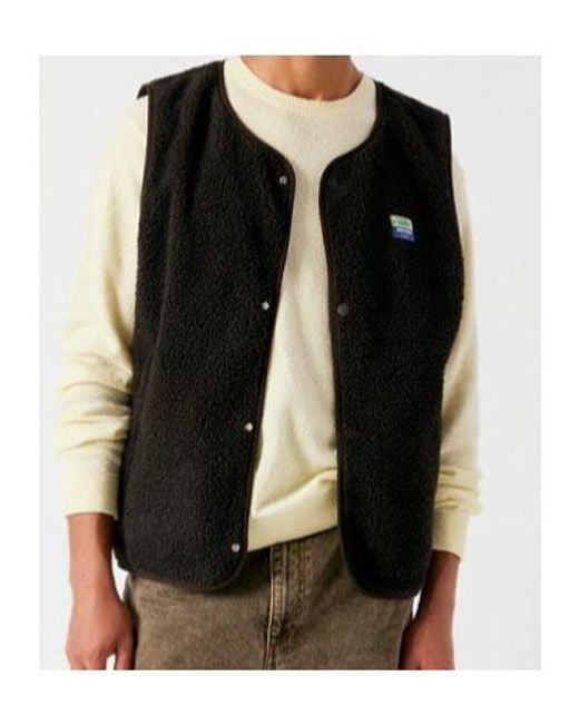 American Vintage Black Sleeveless Vest for men