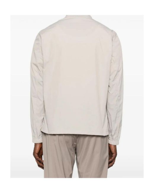 Herno White Buttoned Jacket for men