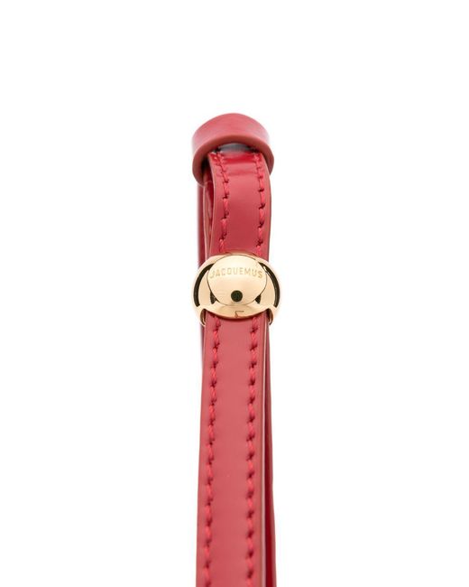 Jacquemus Red Le Petit Bisou Shoulder Bag