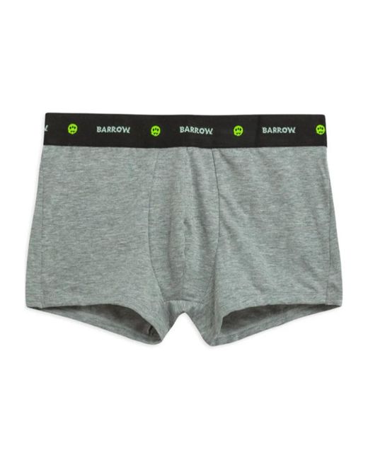 Barrow Black Pack Of 3 Logo Waistband Boxers for men