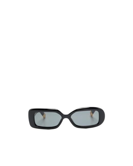 Jacquemus White Full Frame Sunglasses