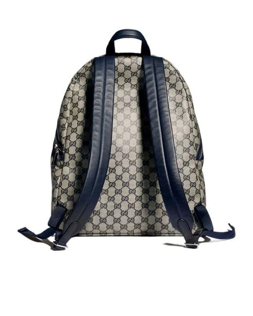 Gucci Gray Essence Classic Medium Backpack for men