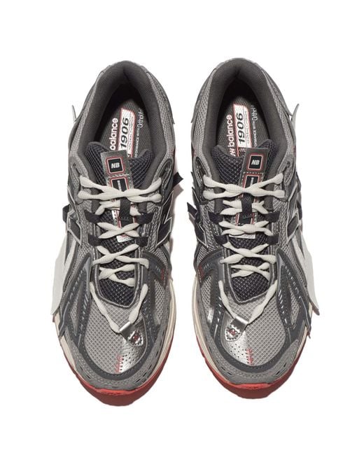New Balance Gray 1906 Panelled Sneakers for men