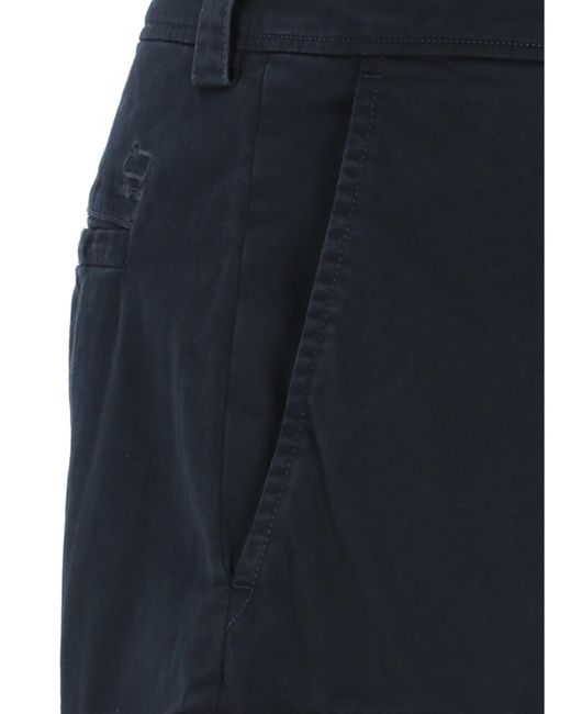 Woolrich Blue Button Detailed Cargo Shorts for men