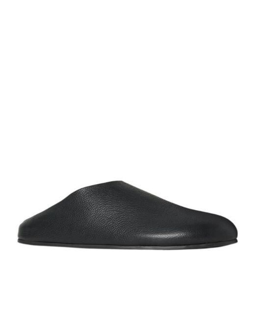 The Row Brown Leather Mules for men