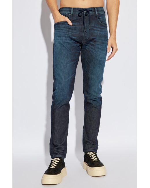 DIESEL Blue 2032 D Krooley B Jogg Jeans for men