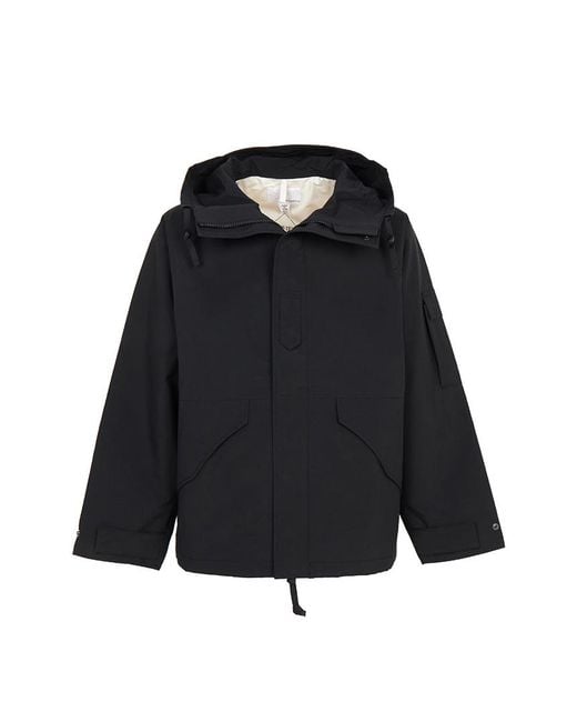 Nanamica Blue 2L Hooded Jacket for men