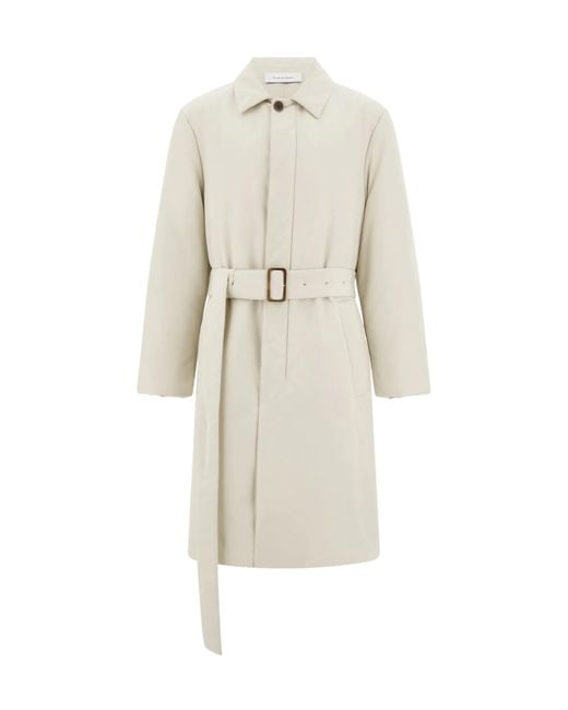 Ferragamo Natural Padded Trench for men