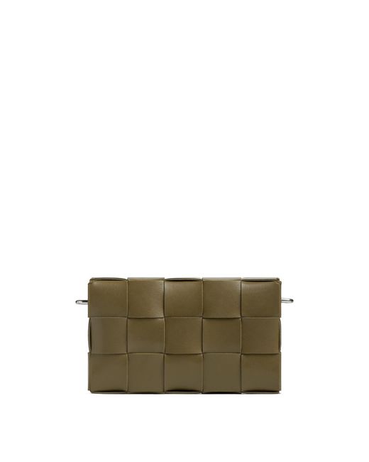 Bottega Veneta Green Cassette Messenger Bag for men
