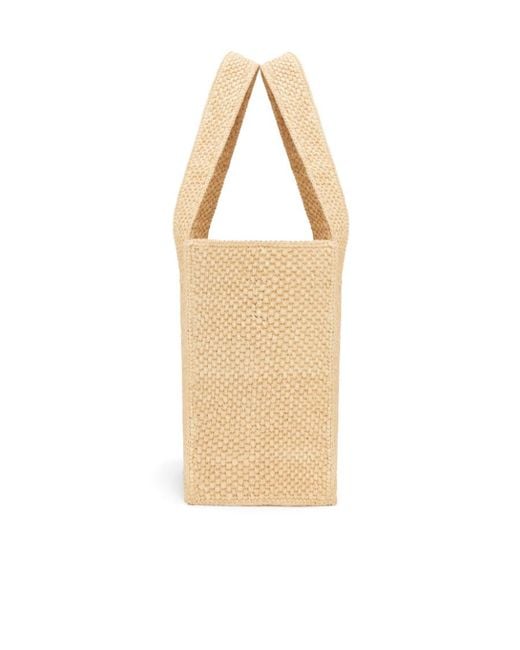 Loewe Natural Logo Embroidered Medium Tote Bag