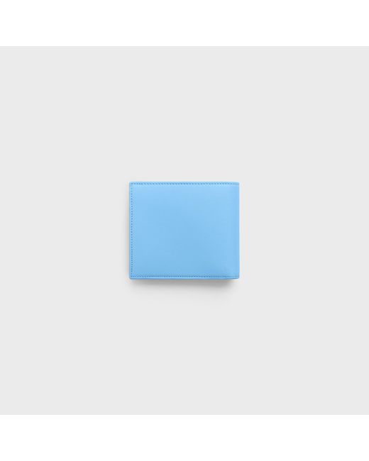 Céline Blue Bi-Fold Wallet for men