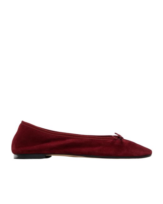 Aeyde Red Tiby Ballet Flats