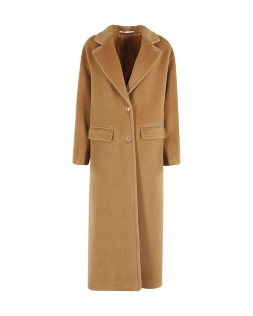 Tagliatore Natural Carine Long-Sleeve Coat