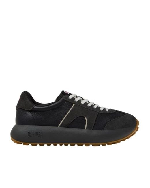 Camper Black Round-Toe Sneakers