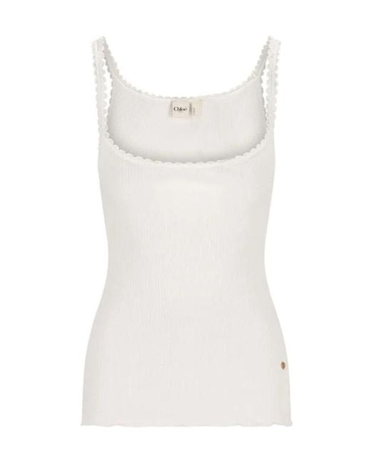 Chloé White Top