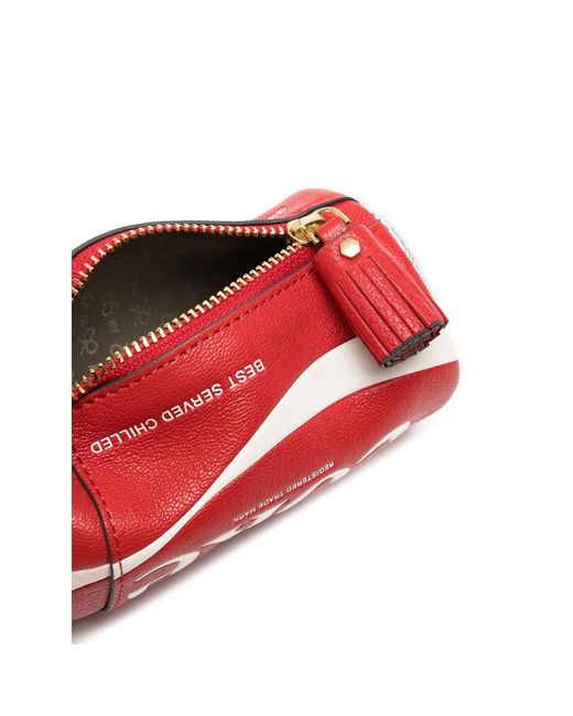 Anya Hindmarch Red Can Shape Wallet