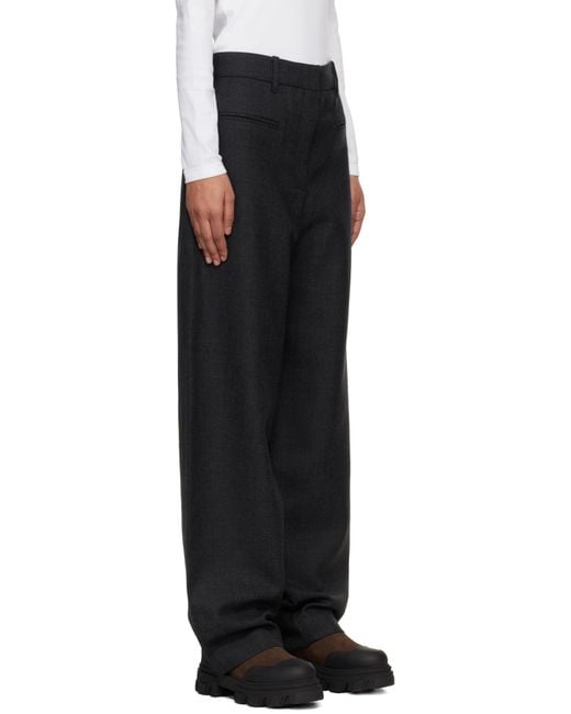 Ganni Blue Trousers