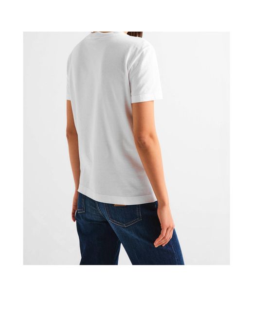 Dolce & Gabbana White Logo T-Shirt