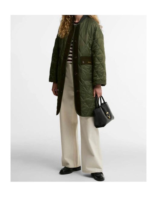 Barbour Green Dunswell Quilted Jacket