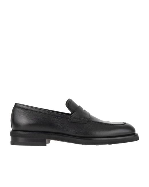 Ferragamo Black Penny Loafers for men