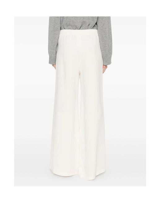 Fabiana Filippi White Amelia Trousers