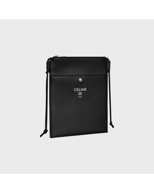 Céline Black Sharp Pouch Take Away for men