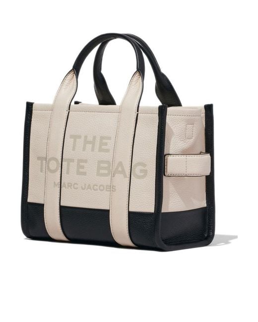 Marc Jacobs Natural The Colorblock Mini Tote Bag