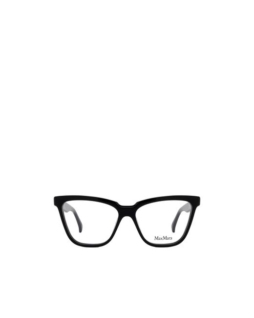 Max Mara White Cat-Eye Glasses