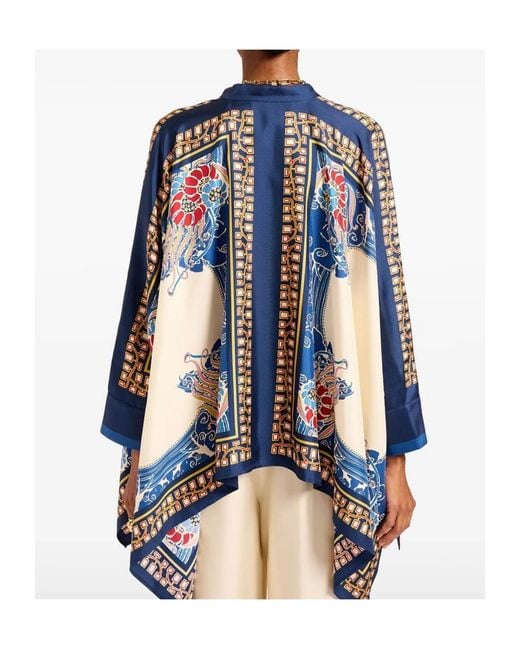 LaDoubleJ Blue "Foulard" Shirt