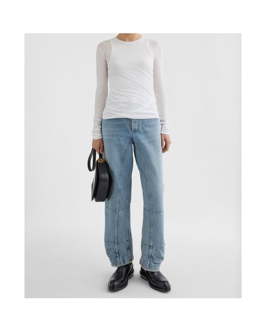Jil Sander White Layered Crewneck T-Shirt