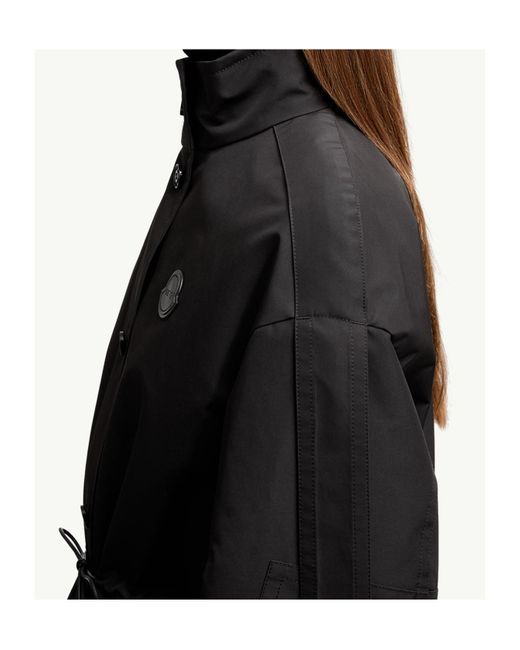 Moncler Black X Ee72 By Edward Enninful Winifred Trench Coat