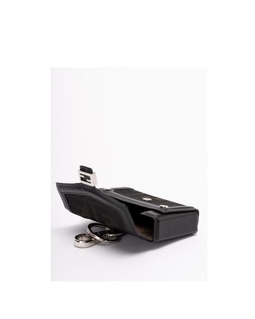 Fendi Black Fabric Charm for men