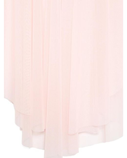 Norma Kamali Pink Draped Scarf