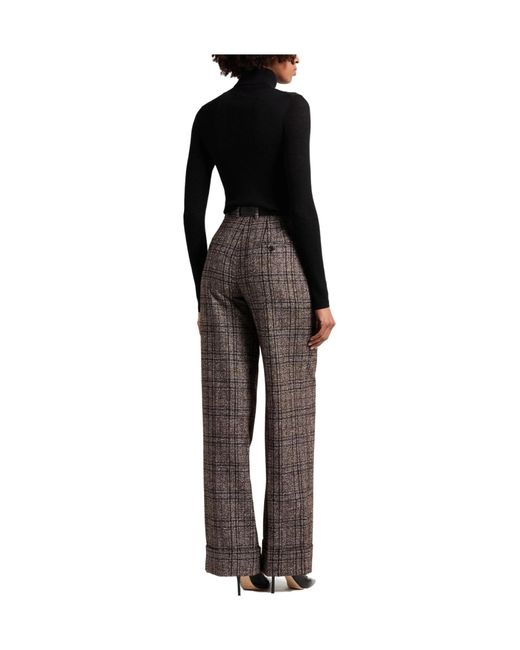 Burberry Black Solid-Colored Knit Turtleneck